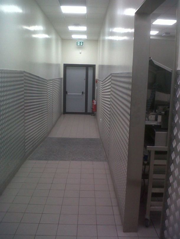 Rivestimento in lamiere mandorlate