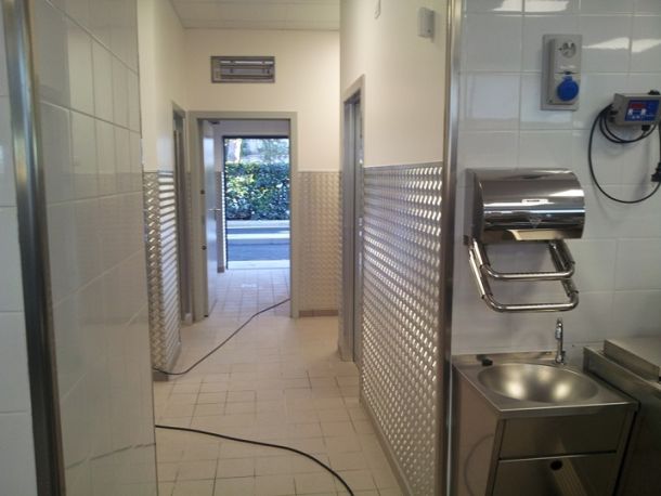 Rivestimento in lamiere mandorlate